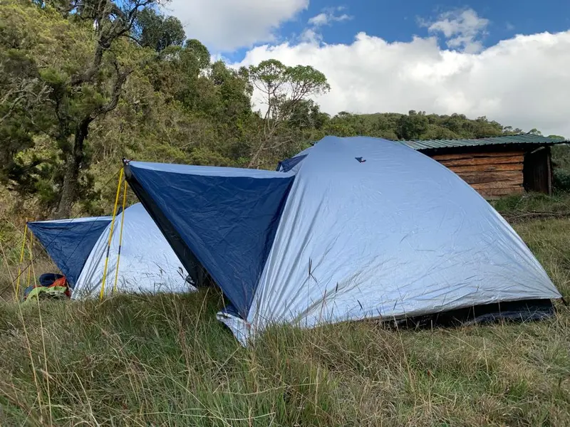 camping on mount elgon